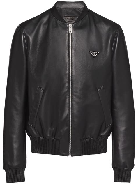 prada flame jacket|prada leather bomber jacket.